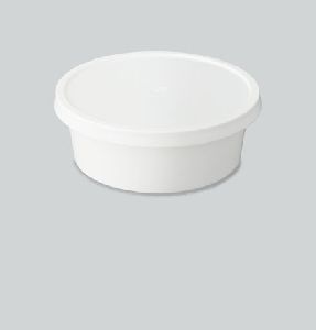 250ml White Plastic Container