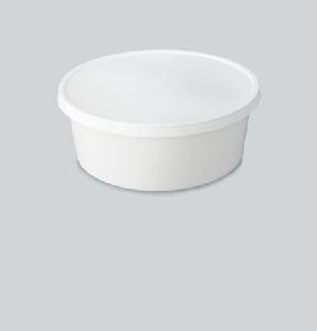 750ml White Plastic Container