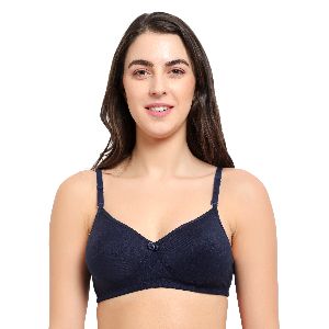 Plain Hosiery Cotton Seamless Non Padded Full Coverage Bra For Women at Rs  120/piece in New Delhi