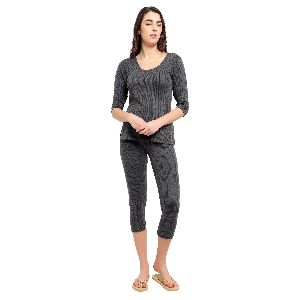 Kanchan Plain Wool Ladies Thermal Inner Wear, Sleeve Type : Full Sleeves,  Color : Grey at Rs 85 / Piece in Kanpur