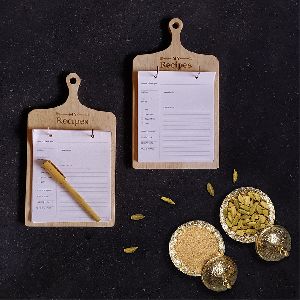 Wooden Recipe Board