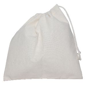 170 GSM Natural Cotton Drawstring Bag