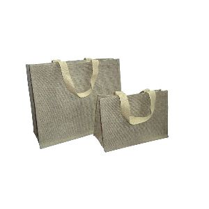 Cotton Web Handle Plain Tote Bag