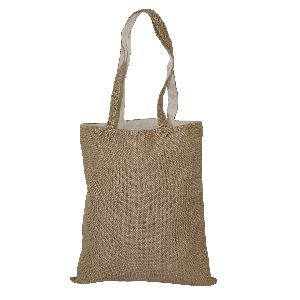 Jute / 150 GSM Natural Cotton Reversible Tote Bag
