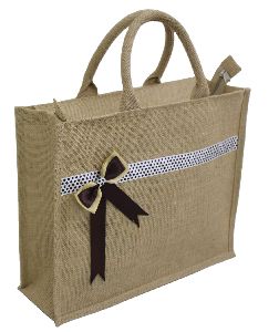 Prakriti Maitri Jute Lunch Box Bag for Men  Women with Sturdy Handles   Wedding Return Gift Bags  Small Jute Bags  Bulk Gift Jute Bags  Return Gift  Bags for