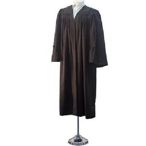 Polyester Black Advocate Gown