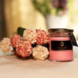 Premium Divine Lotus Jar Candle