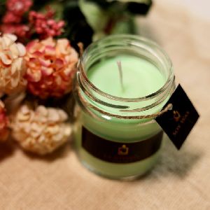 Green Apple Jar Candle