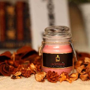 Tea Rose Jar Candle