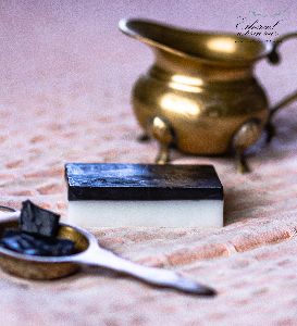 Handmade Shea Butter and Charcoal Soap