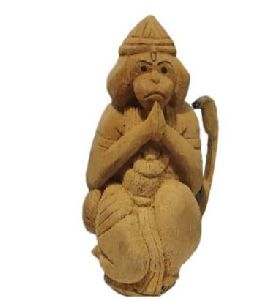 Coconut Shell Lord Hanuman Statue