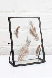 Black stand glass photo frame,table top photo frame