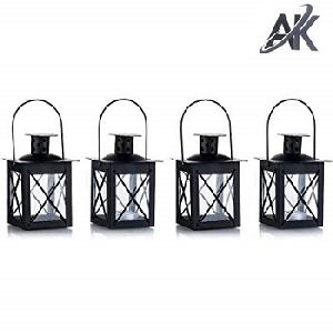small decorative metal lanterns