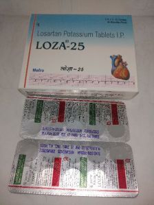 LOZA - 25  ( Losartan Potasssium 25 Mg Tablets )