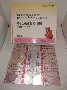 Metolol  ER 100  ( Metoprolol Succinate Extended Release Capsules )