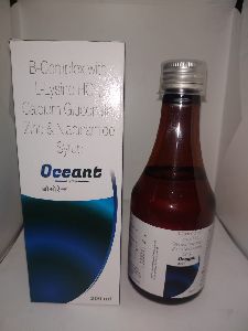 Oceant Syrup (  B- Complex With  L - Lysine HCL Calcium Gluconate Zinc & Niacinamide Syrup )