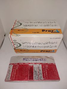 Praz - L   ( Gastro-Resistant Rebeprazole Sodium & Sustained Relese Levosulpiride Capsules )