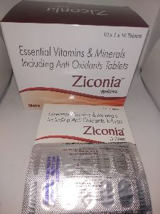 Ziconia  ( Essential Vitamins & Minerols Including Anti Oxidants Tablets  )