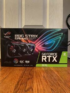 ASUS ROG Strix NVIDIA GeForce RTX 3070 8GB Gaming Graphics Card- GDDR6