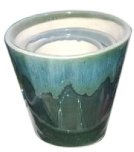 8.5 Inch Round Ceramic Pot