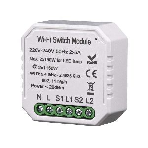 SmartiQo WiFi 2 Node Retrofit switch module