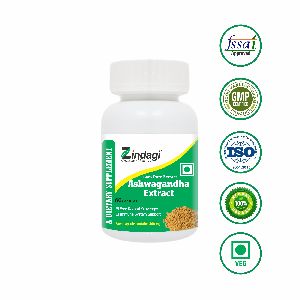 Ashwagandha Extract Capsules - Ayurvedic Herbal Supplement