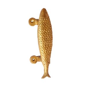 Brass Fish Door Handle