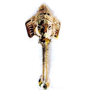 Brass Ganesha Door Handle