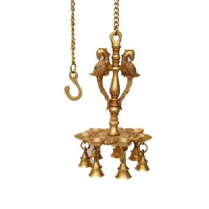 Brass Hanging Lamp