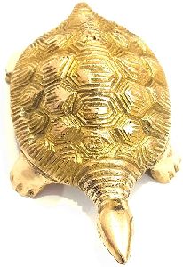 Brass Turtle Statue