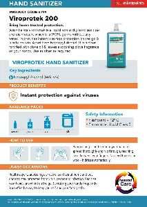 Vipro sanitisers