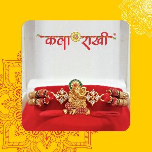 Diamond Ganesh Rakhi