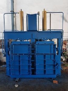 Double Chamber Cardbord Baling Machine