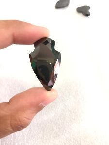 Fancy Cut Moissanite Diamond, Black Colour,16.,Excellent Cut