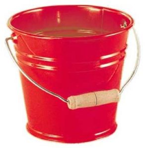 Metal Bucket Planter