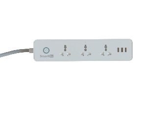 SmartiQo WiFi 3 Plug + 3 USB Smart Power Strip