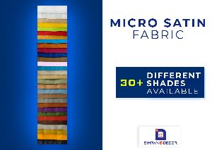 Micro Satin Fabric Manufacturers