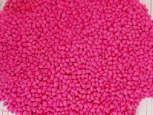 Pink PET Bottle Granules