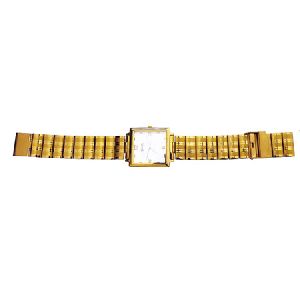 Designer Gold Plated Watch