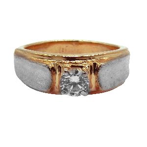Solitaire Rose Gold Diamond Ring