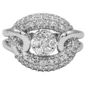 Beautiful solitaire 14kt gold custom diamond wedding ring