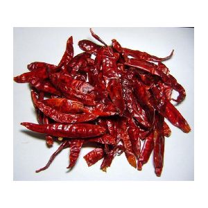 100% Natural Teja Stemcut Dry Red Chilli