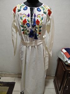 Chain Stitch Embroidery Suit