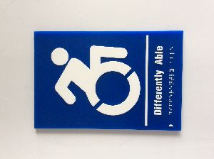 BRAILLE SIGNS, VISION IMPAIRED TACTILE SIGNS, VISION IMPAIRED (BLIND) PERSONS ACCESSORIES, AND OTHER SIGNS AND ome Labels
