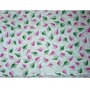 Screen Printed Silk Fabric