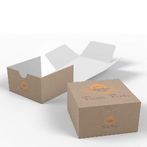 Cake Packaging Box without Handle