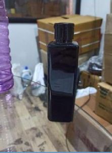 200ml Black Square PET Bottle
