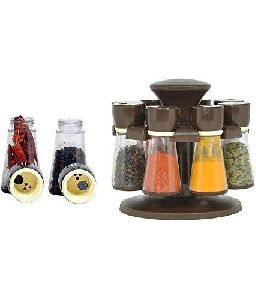 8-Jar Revolving Spice Rack