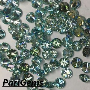 Moissanite Diamond,Round shape,Blue colour,1.80*2.70MM