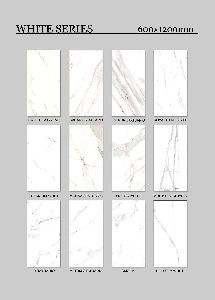 600×1200 mm White Series GVT Tiles